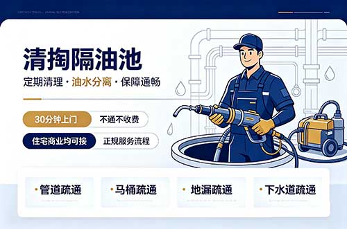 兰州清掏隔油池